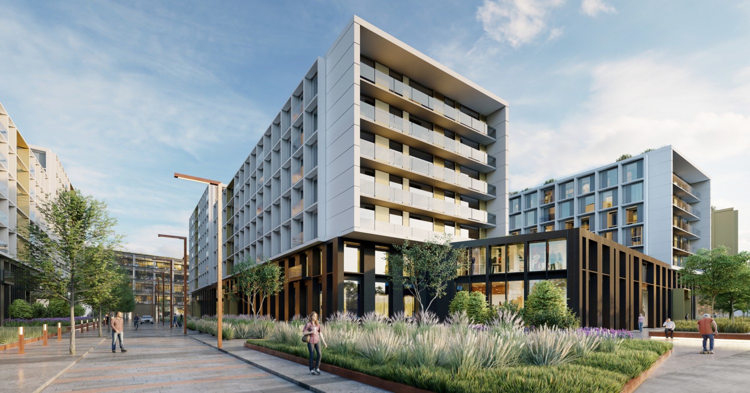 MCA Architects Mixeduse residential project