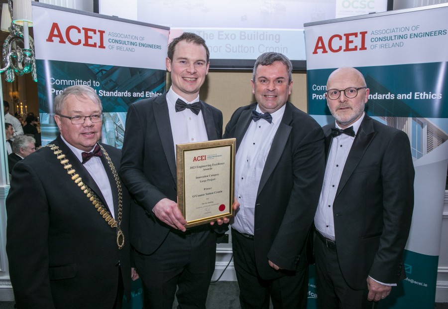The Exo Building collects two awards at the ACEI Engineering Excellence Awards 2023
