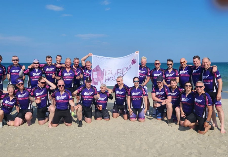 600KM COAST TO COAST CHARITY CYCLE COMPLETED.