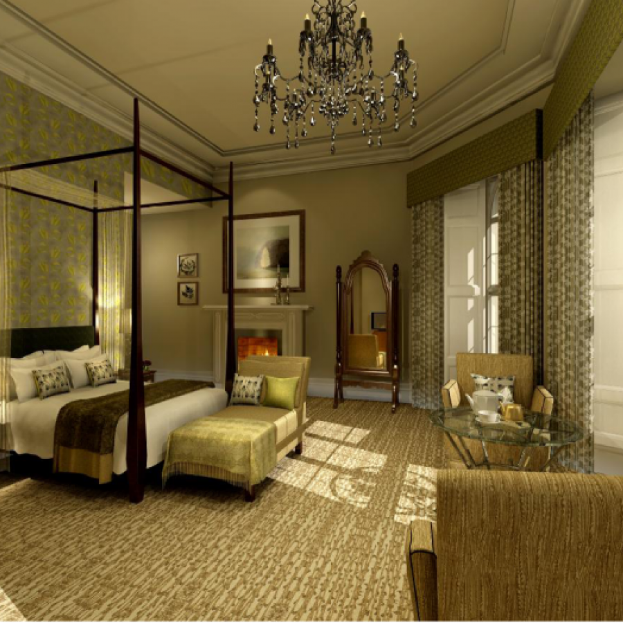 120723 The Presidential Suite Bedroom