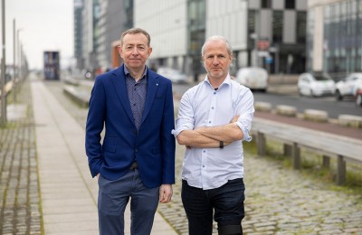 From left: Peter Duffy & Simon Sedgwick