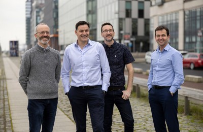 From left: Seamus Thornton, Andrew Howley, David Pearson & Donal Hogan