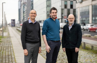 From left: Burgert Van der Walt, Neil McCormick & Graham Ovenden