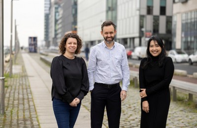 From left: Nikki Fetherston, Barry Walshe & Masni Shah