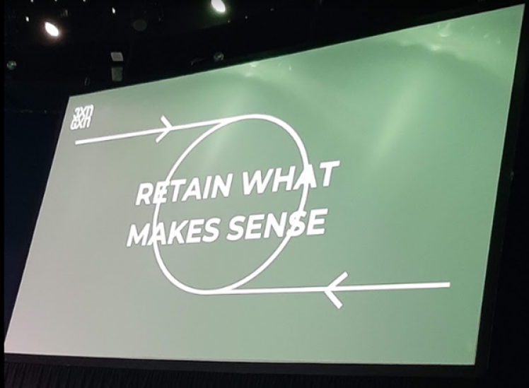 Retain What Makes Sense